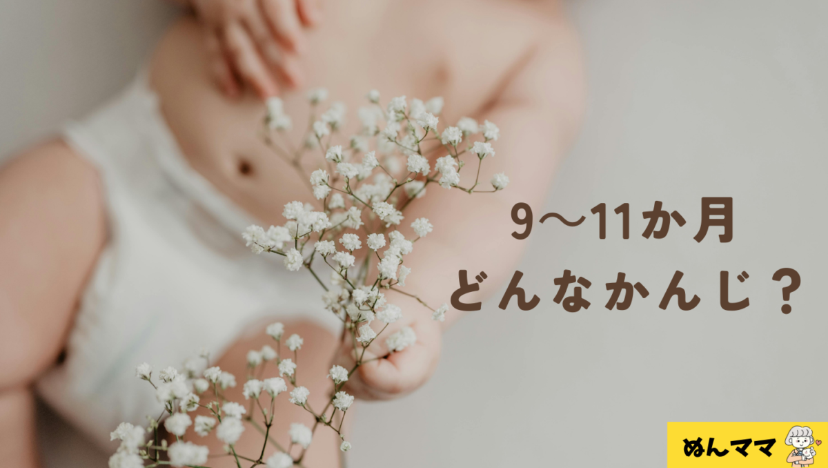 9~11か月離乳食後期時期の成長