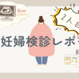 妊娠12週の妊婦健診レポ｜採血6本と赤ちゃんは6cmに成長！めまい・頭痛も相談しました