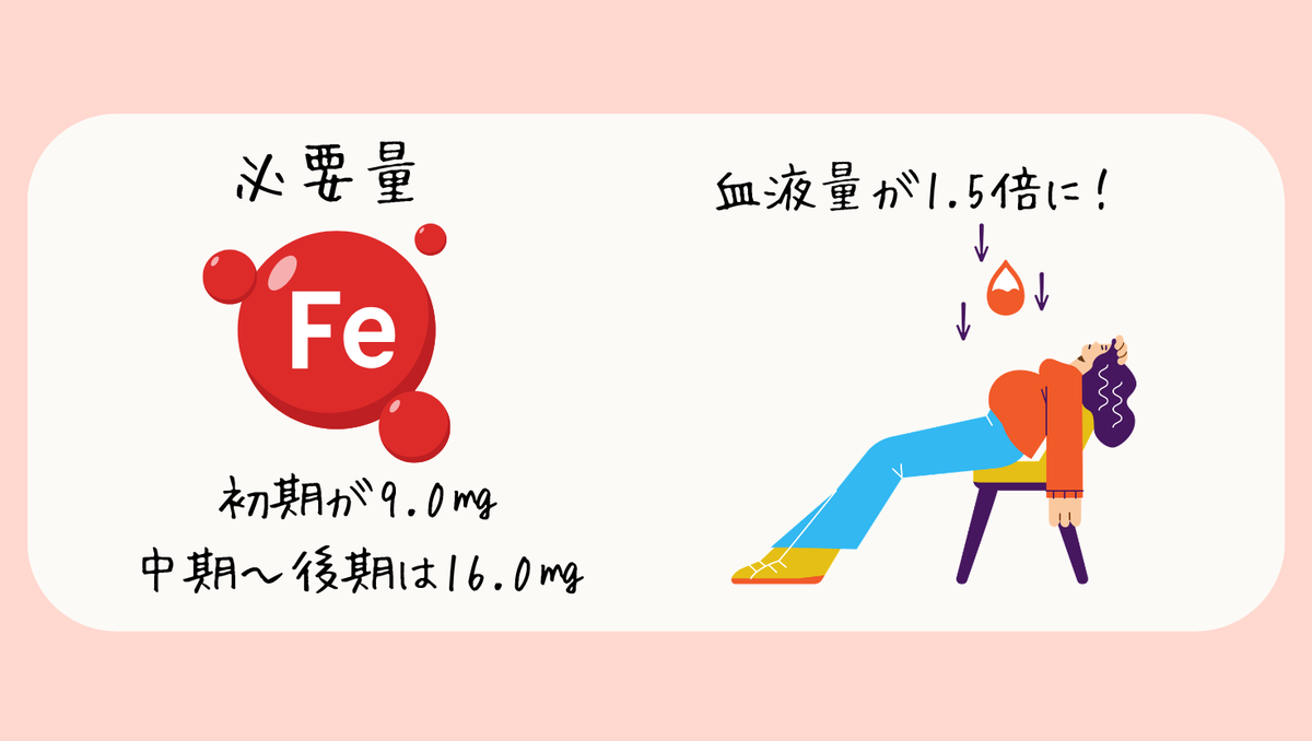 妊娠中は貧血になりやすい?鉄分はどのくらい必要?